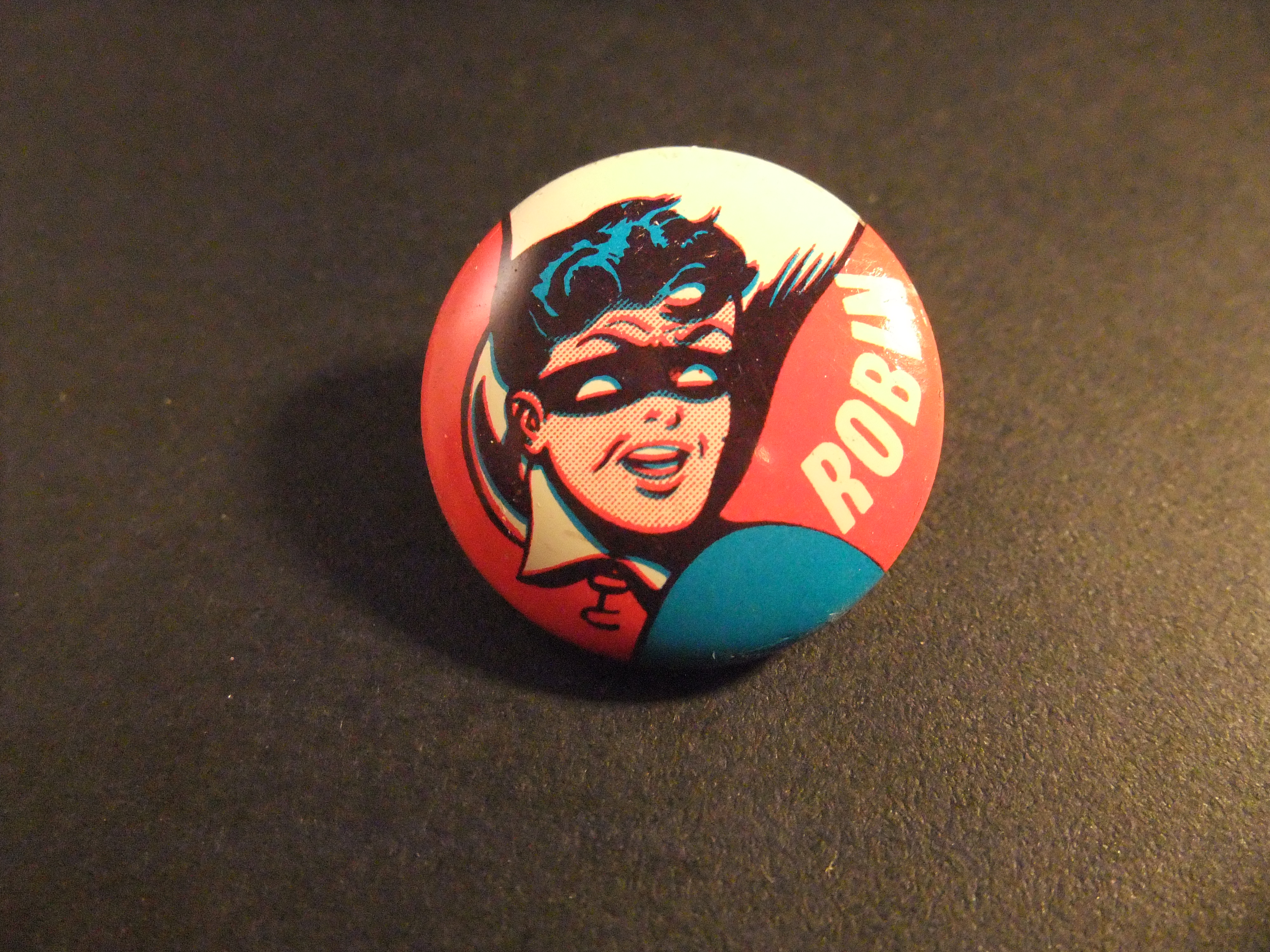 Batman Superheld (hulpje Robin) oude button
